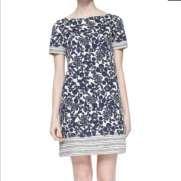 tory burch printed shift dress